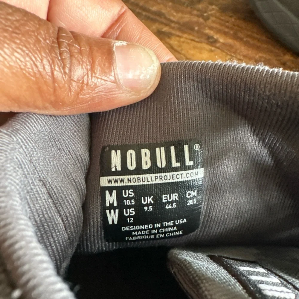 No Bull High-Top Sneakers Lace Up Gray Camo Men 10.5 Women 12 Shoes Training - Picture 11 of 13